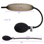 Inflatable Expansion Men Urethral Plug Silicone Catheter Stimulation Tools For Male Masturbation Penis Sex Toys - 2
