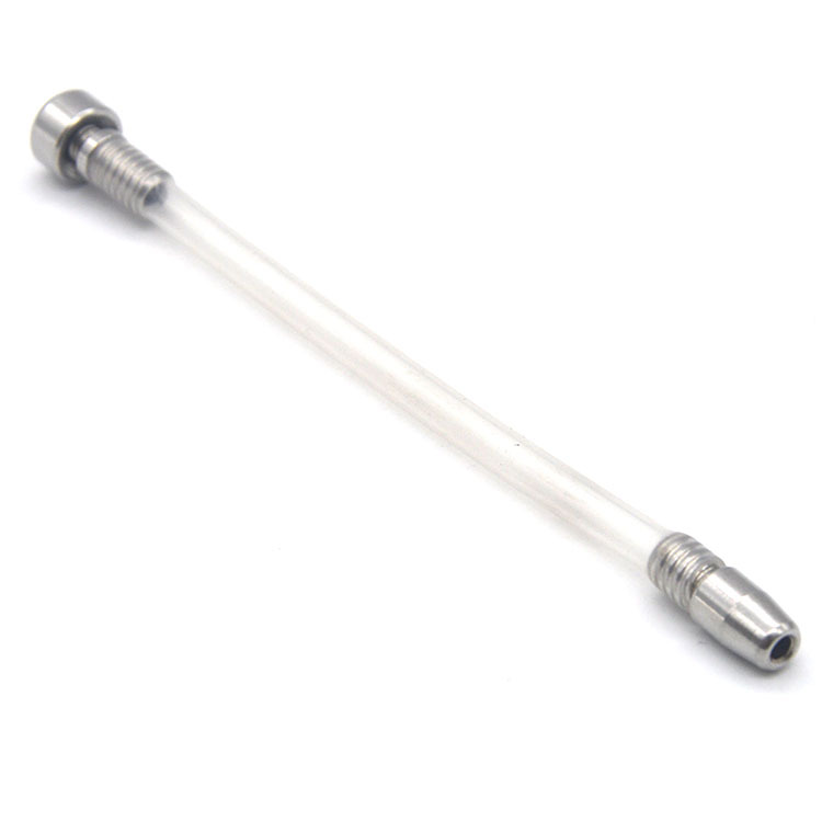 Stainless Steel Silicone Urethra Catheter Tube For Chastity Cage Accessory Smmq - 2