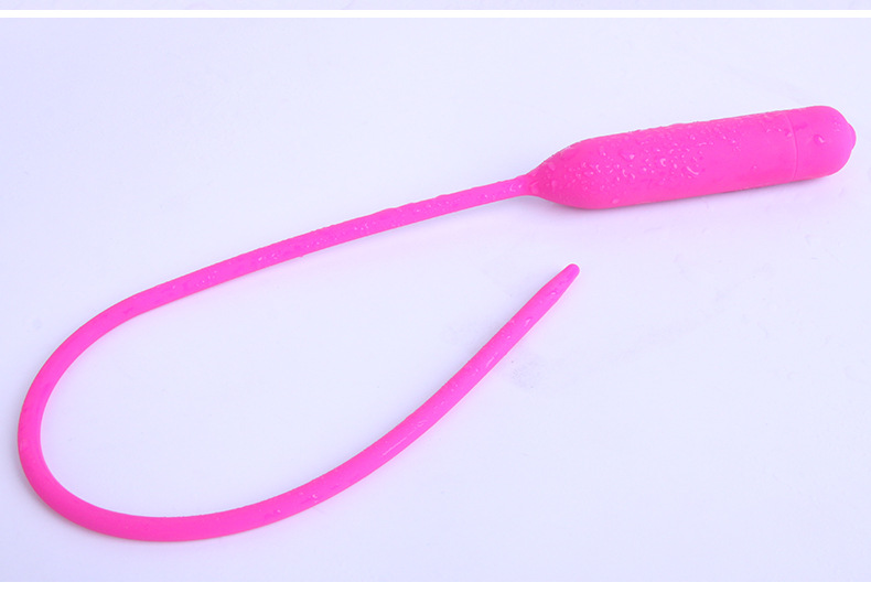 Male Pleasure Silicone Urethral Sounding Rods Long Vibrating Masturbator Plug Adult Sex Toy For Men - 14
