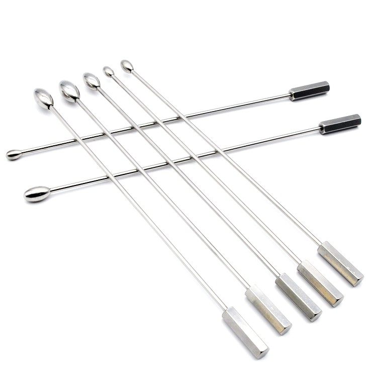 7piece Mens Urethral Sound Dilator Set Stainless Steel Bdsm Rods For Penis Insertion - 1