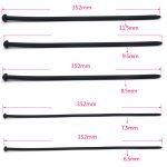 7pcs Set 352mm Long Silicone Urethral Sounds Soft Penis Plugs Male Masturbator Urethra Sounding Rod Sex Toys For Men - 3