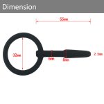 Gjda-005 32mm Sex Fetish Hollow Stainless Steel Penis Plug Urethral Dilators Catheters Sounds Prince Stretching Toys For Men - 2