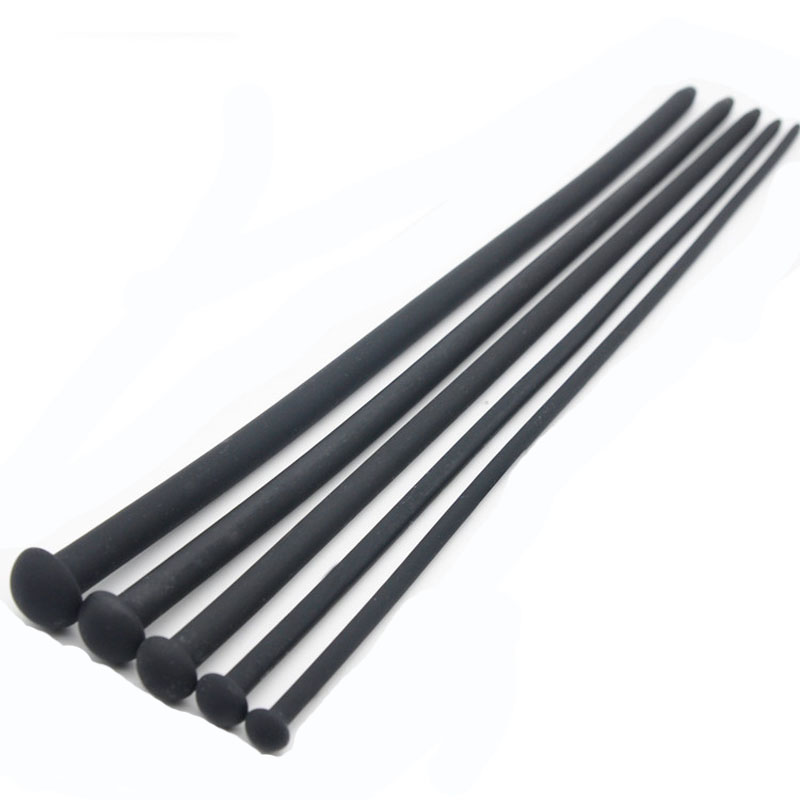7piece Silicone Urethral Sound Set Male Sounding Penis Insertion Toys Adult Pleasure Sex Tools For Men - 1