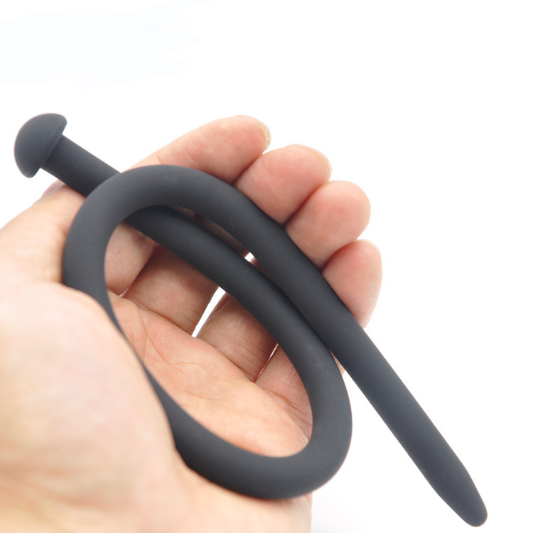 7piece Silicone Urethral Sound Set Male Sounding Penis Insertion Toys Adult Pleasure Sex Tools For Men - 5