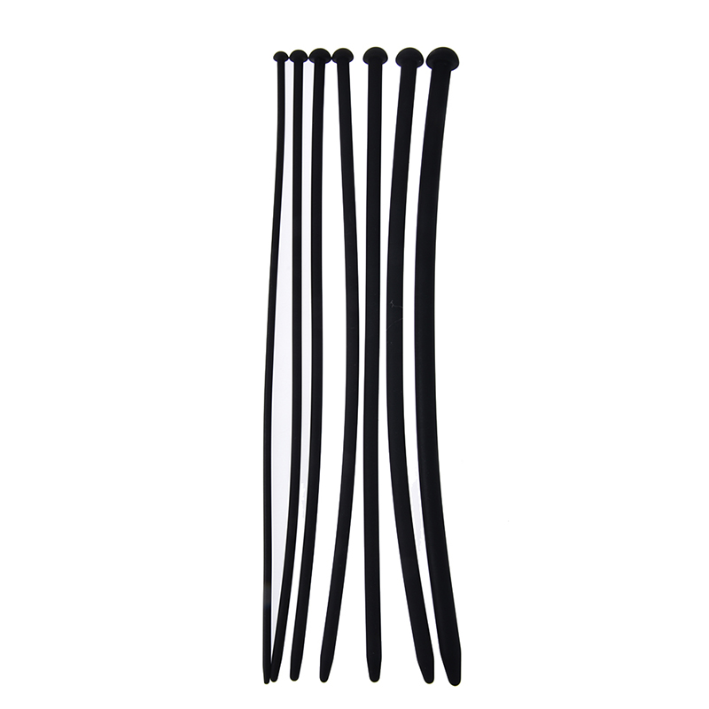 Quality Silicone Male Urethral Sounds Catheter Penis Plug Dilators Stretching Chastity Device 4115mm - 4