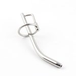 Beeger Bizarre Beaded Bended Ribbed Urethral Sounding Plug 4 5-inches