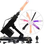 Automatic Massage Machine Sex For Women Gun With 7 Attachments Mini Anal Plug Gift Angle Adjustment Screws