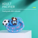 Ddlg Adult Baby Size Pacifier Abdl Little Space Girl Dummy Dom Silicone Oversize - 2