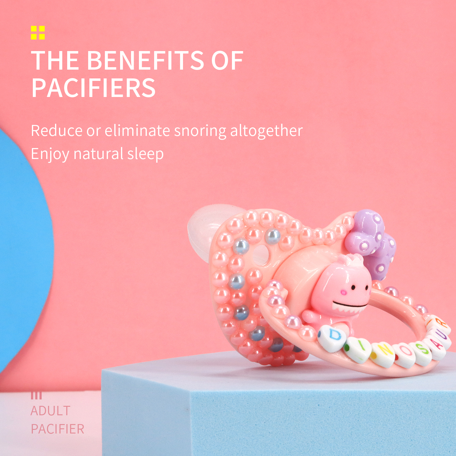 Ten Night Adult Baby Size Pacifier Abdl Soft Silicone Bpa Ddlg Daddy Girl Dummy Dom Little Space - 6