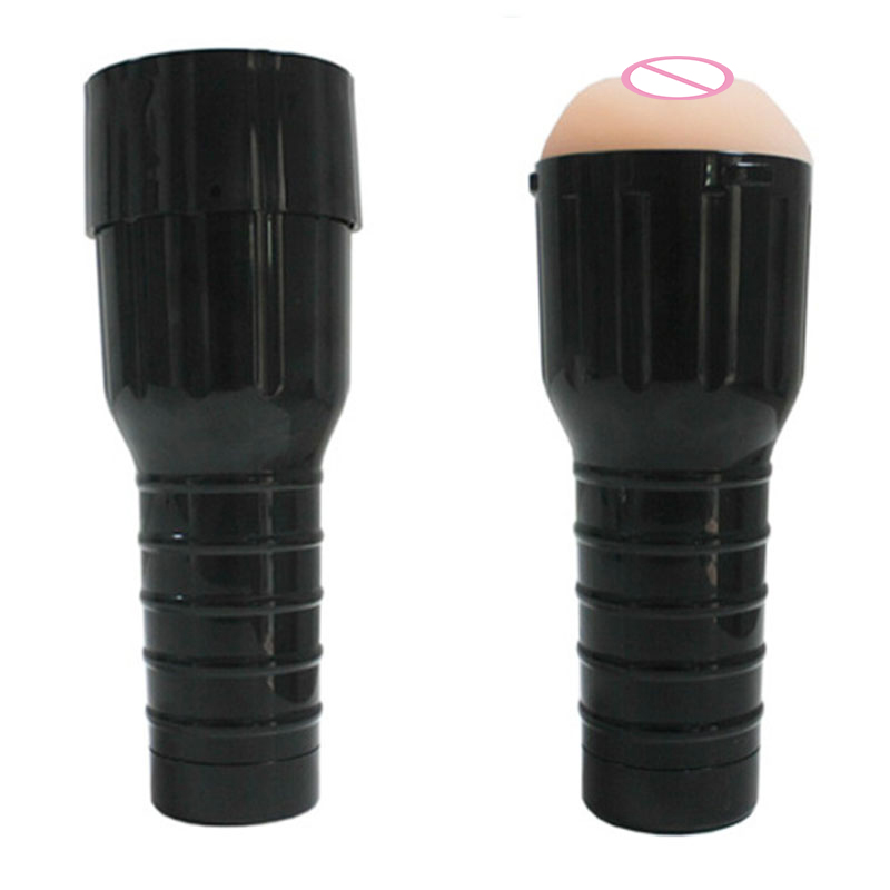 Male Enhancement Penis Pump Trainer Realistic Artificial Vagina Pocket Pussy For Mens Sexual Health - 1