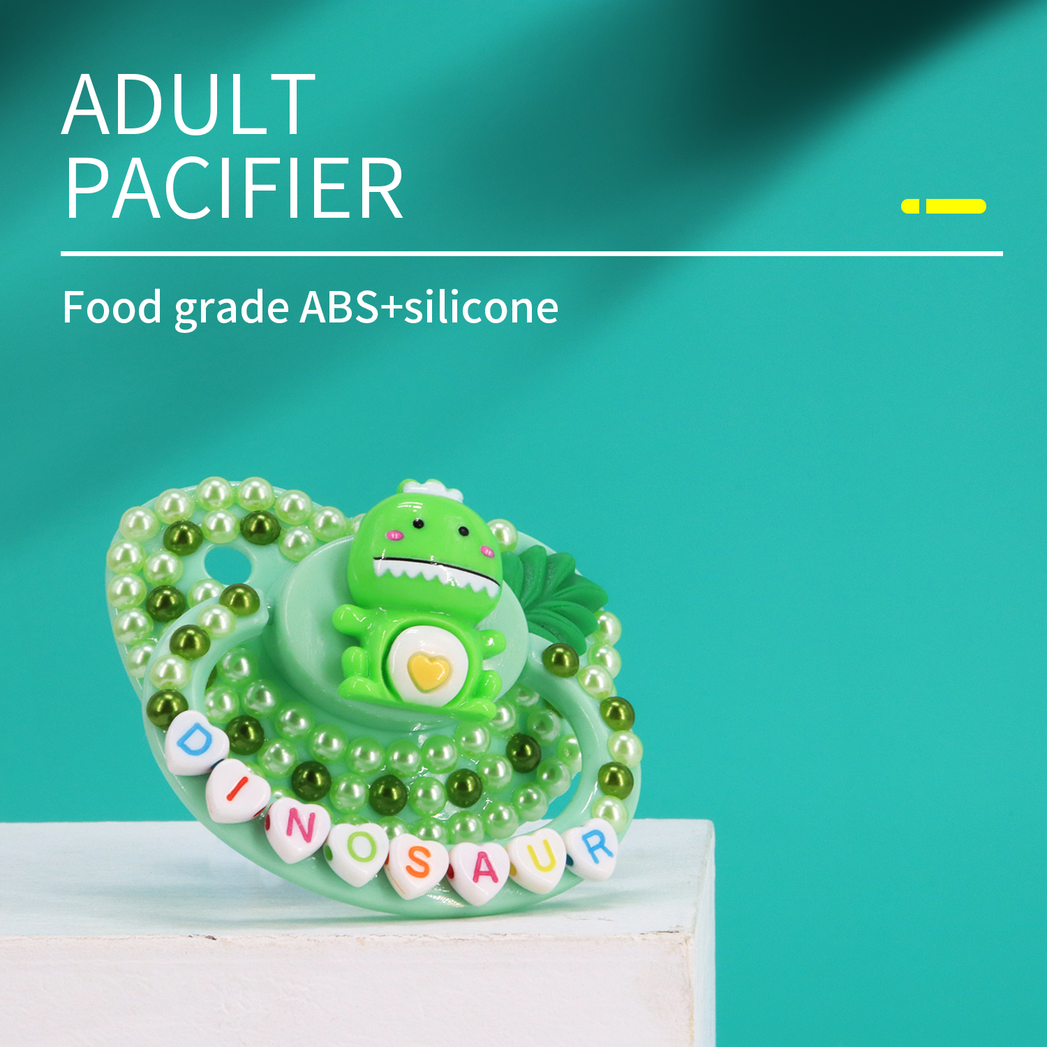 Handmade 100 Silicone Abdl Adult Baby Size Pacifier Cute Patterns Ddlg Daddy Dummy Dom Little Space - 3