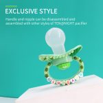 Abdl Adult Baby Size Pacifier 100% Handmake Silicone Ddlg Cute Patterns Daddy Dummy Dom Little Space - 2