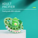 Abdl Adult Baby Size Pacifier 100% Handmake Silicone Ddlg Cute Patterns Daddy Dummy Dom Little Space - 3