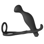10 Speed Vibration Dual Rings Masturbator Vibrator Butt Plug Penis Ring Cage Prostate Massage Gags & Practical Jokes Toy - 3