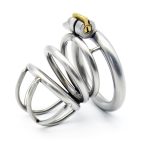 Male Metal Chastity Belt Cage Vent Hole Device Rings Design Small Urethral Sound Stealth Locks Sex