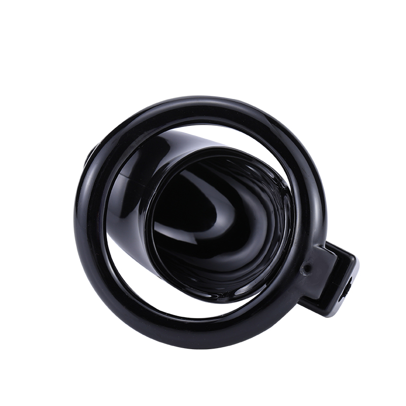 Male Chastity Device With Adjustable Rings Secure Brass Lock Number Tags Adult Pleasure Toy - 7