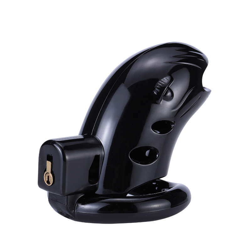 Male Chastity Device With Adjustable Rings Secure Brass Lock Number Tags Adult Pleasure Toy - 18