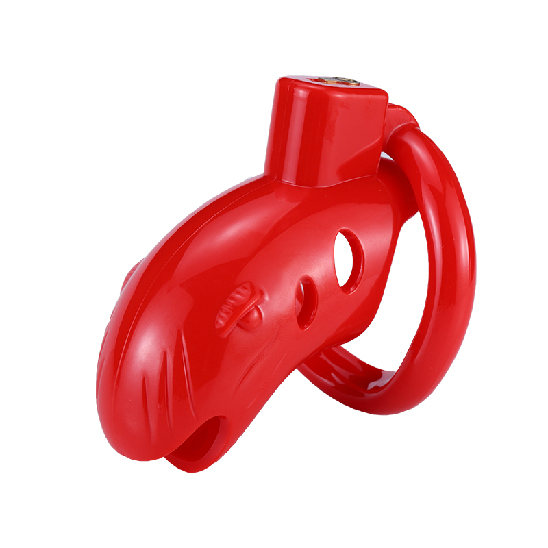 Male Chastity Device With Adjustable Rings Secure Brass Lock Number Tags Adult Pleasure Toy - 21
