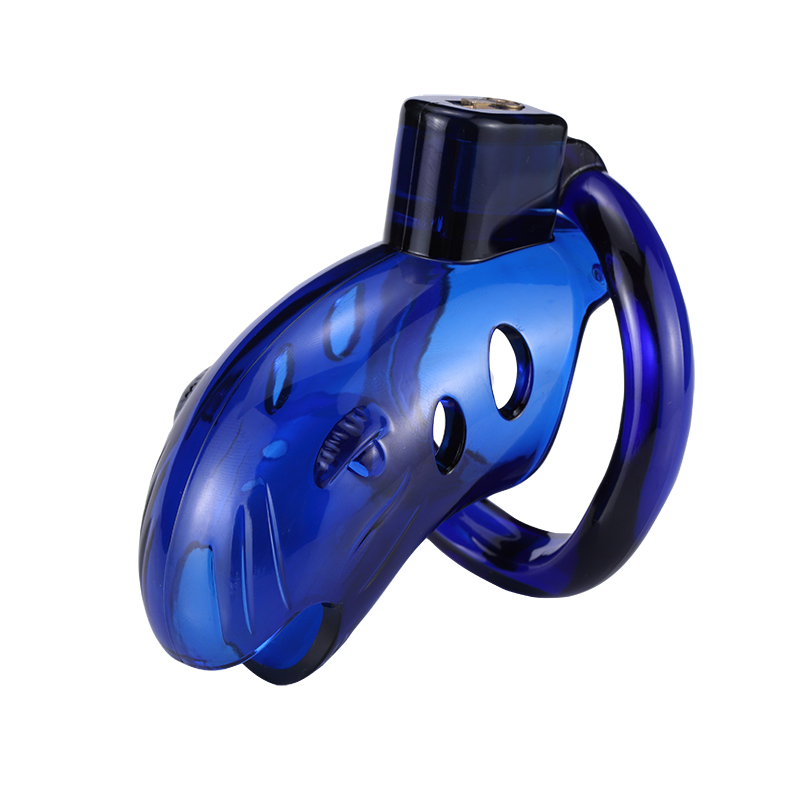 Male Chastity Device With Adjustable Rings Secure Brass Lock Number Tags Adult Pleasure Toy - 23