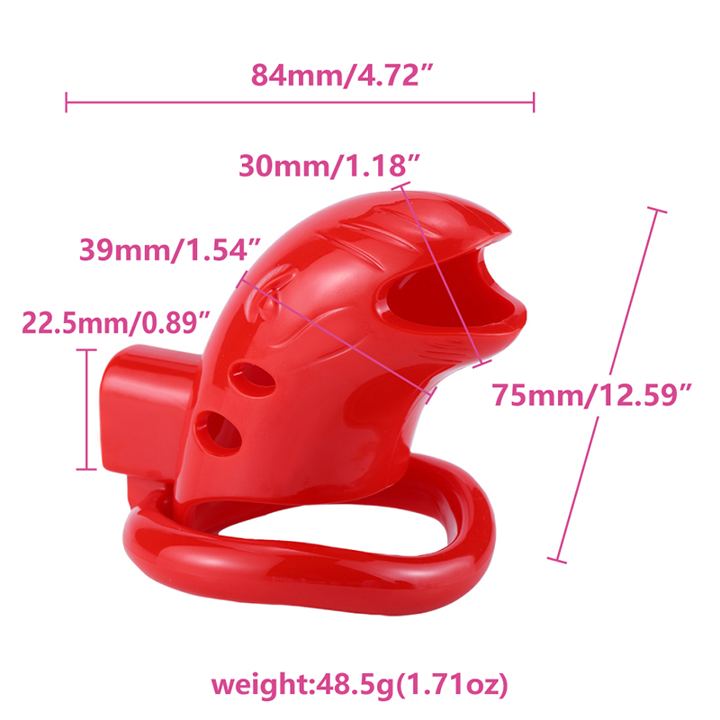Male Chastity Device With Adjustable Rings Secure Brass Lock Number Tags Adult Pleasure Toy - 31