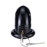 Male Chastity Device Cock Cage With 3 Size Rings Brass Lock Locking Number Tags Sex Toys - 3
