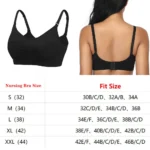 Breathable Wirefree Maternity Nursing Bra For Breastfeeding Pregnant Women - 4